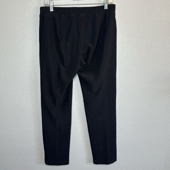 EILEEN FISHER Women's Dark Gray Pull-On Ankle Pants Size Small - Picture 6 of 7